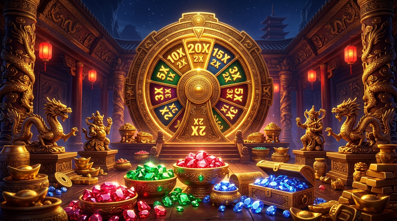 Fortune Gems Slot Postcard